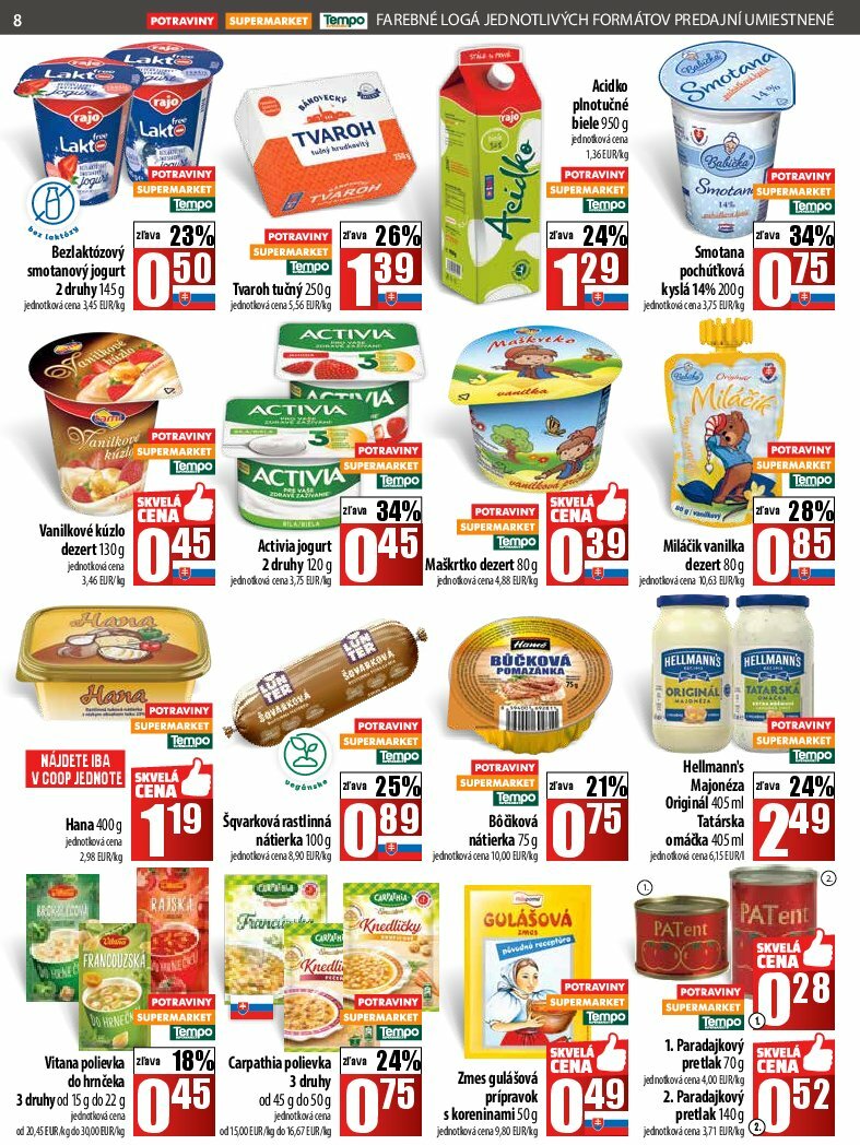 coop-jednota - Leták COOP Jednota platný od 07.08. do 13.08. - page: 8
