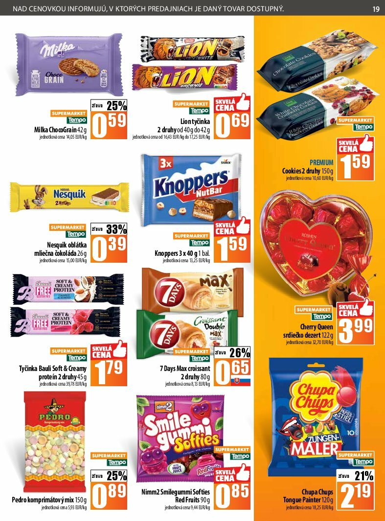 coop-jednota - Leták COOP Jednota platný od 07.08. do 13.08. - page: 19
