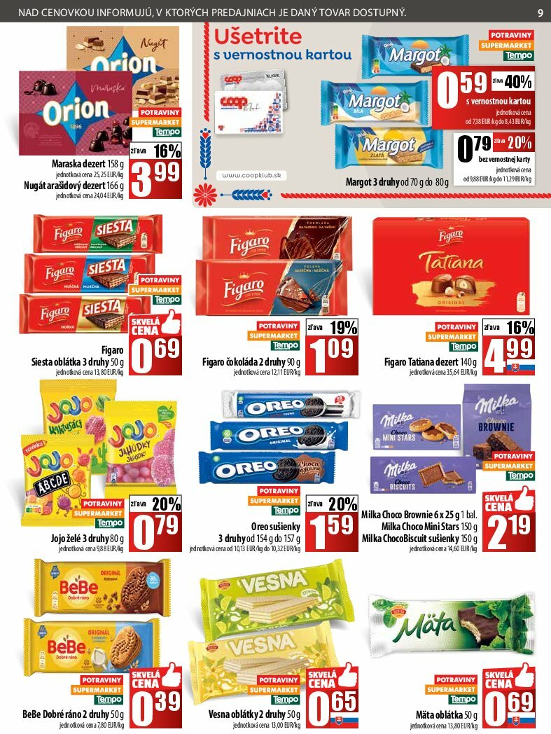 coop-jednota - Leták COOP Jednota platný od 07.08. do 13.08. - page: 9