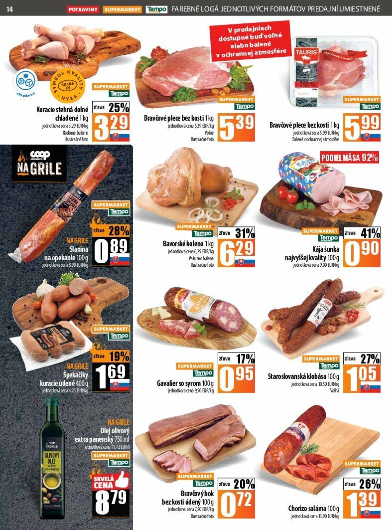coop-jednota - Leták COOP Jednota platný od 07.08. do 13.08. - page: 14