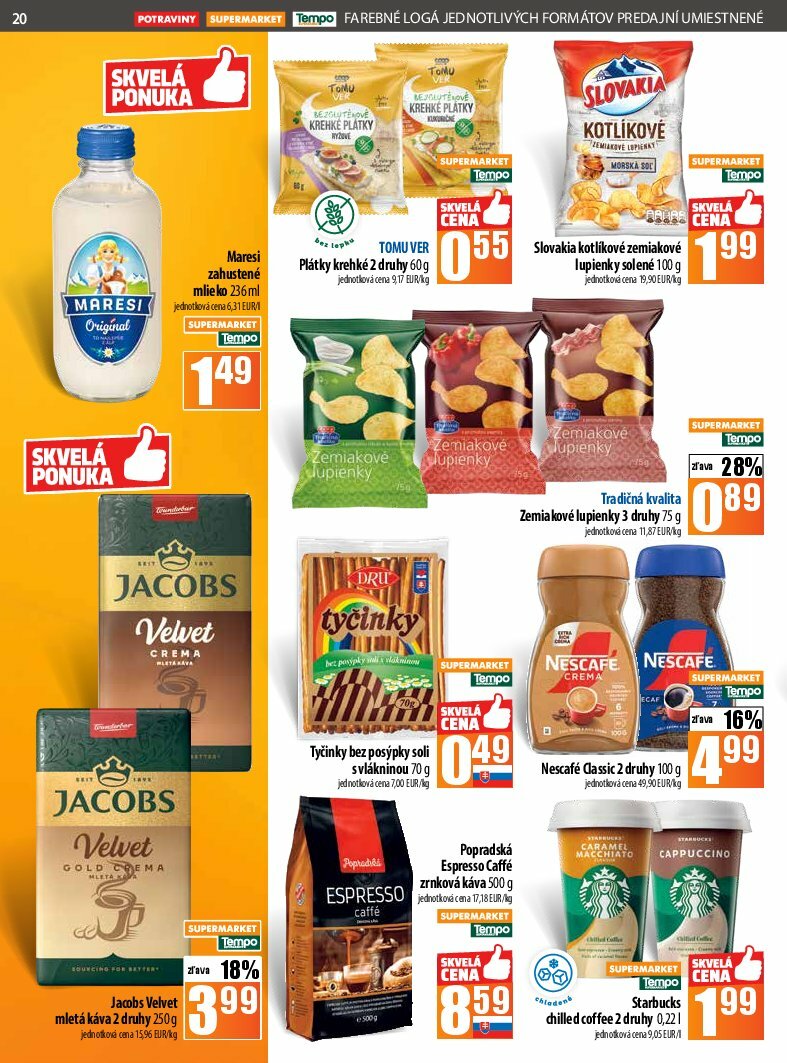 coop-jednota - Leták COOP Jednota platný od 07.08. do 13.08. - page: 20