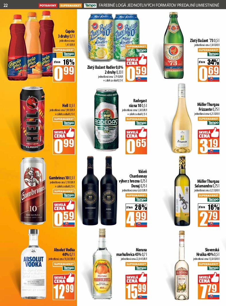 coop-jednota - Leták COOP Jednota platný od 07.08. do 13.08. - page: 22