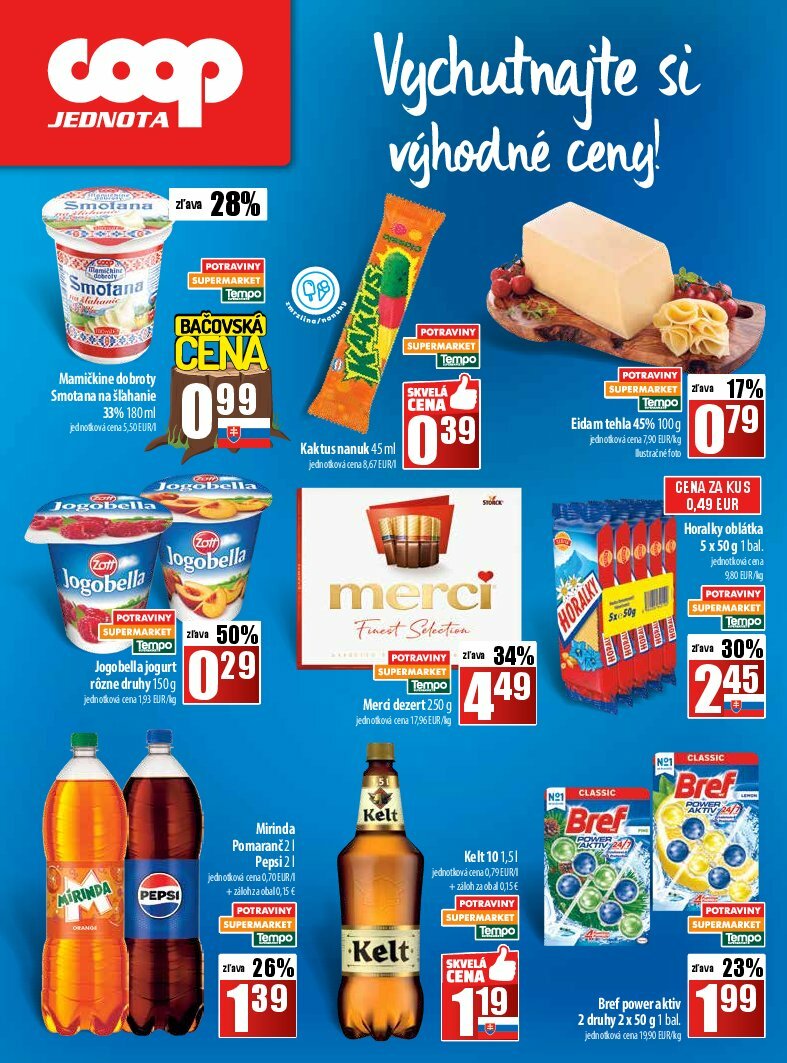 coop-jednota - Leták COOP Jednota platný od 07.08. do 13.08. - page: 28