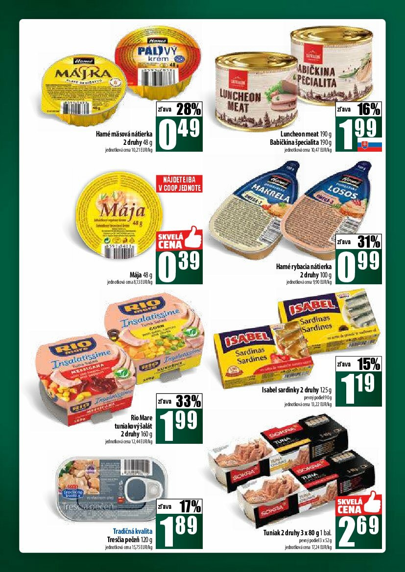 coop-jednota - Leták COOP Jednota - Tempo platný od 14.08. do 20.08. - page: 36 coop-jednota - Leták COOP Jednota - Tempo platný od 14.08. do 20.08. - page: 36