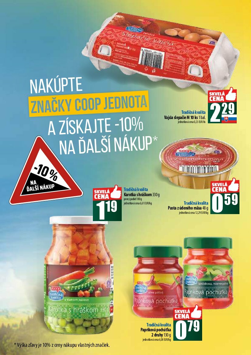 coop-jednota - Leták COOP Jednota - Tempo platný od 14.08. do 20.08. - page: 4 coop-jednota - Leták COOP Jednota - Tempo platný od 14.08. do 20.08. - page: 4