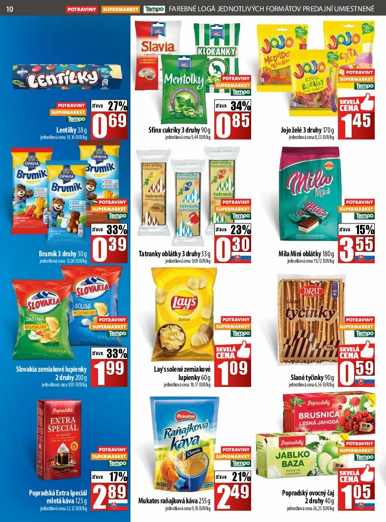 coop-jednota - Leták COOP Jednota platný od 14.08. do 20.08. - page: 10