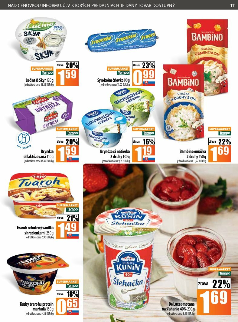 coop-jednota - Leták COOP Jednota platný od 14.08. do 20.08. - page: 17