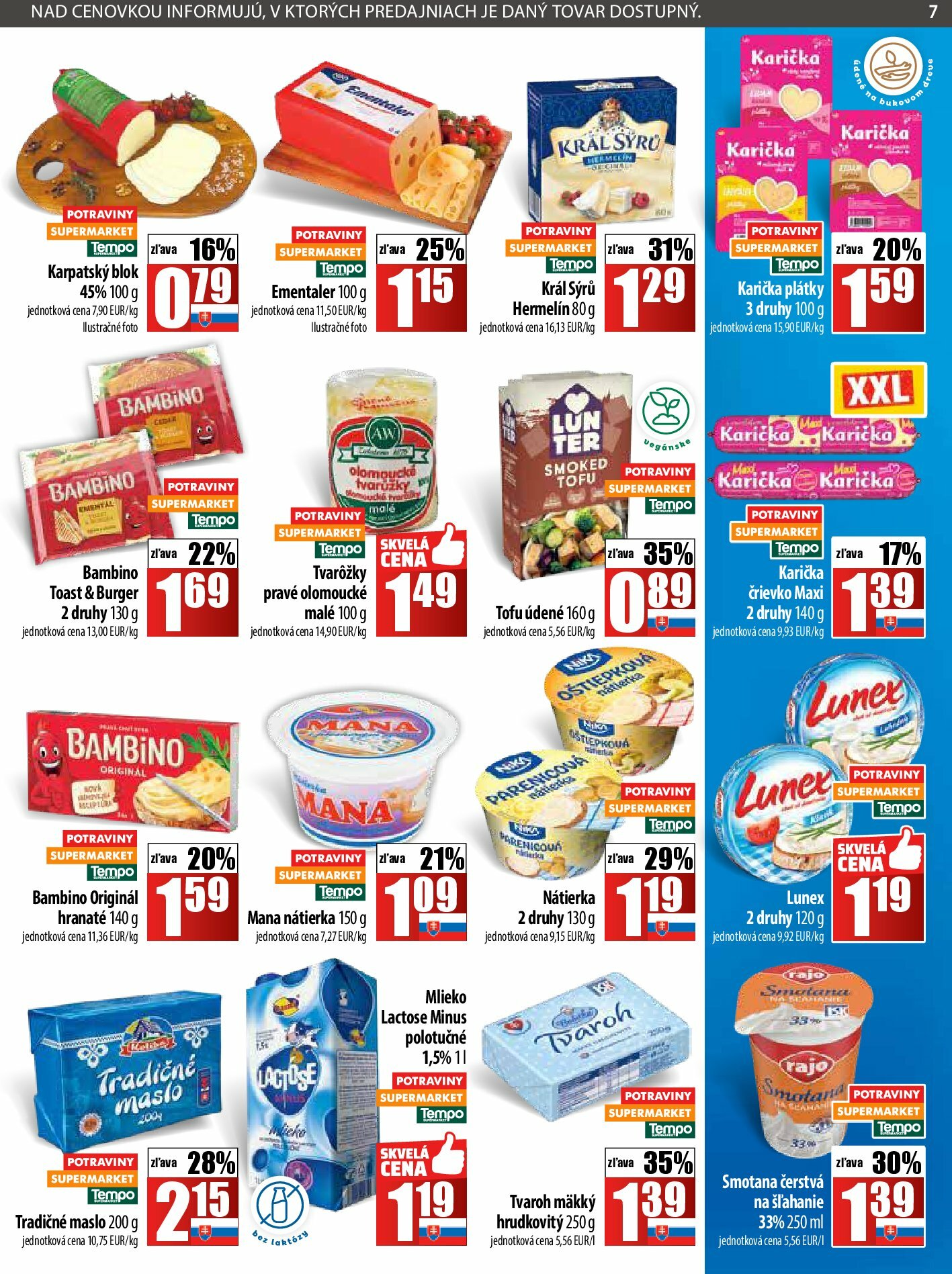 coop-jednota - Leták COOP Jednota platný od 21.08. do 27.08. - page: 7