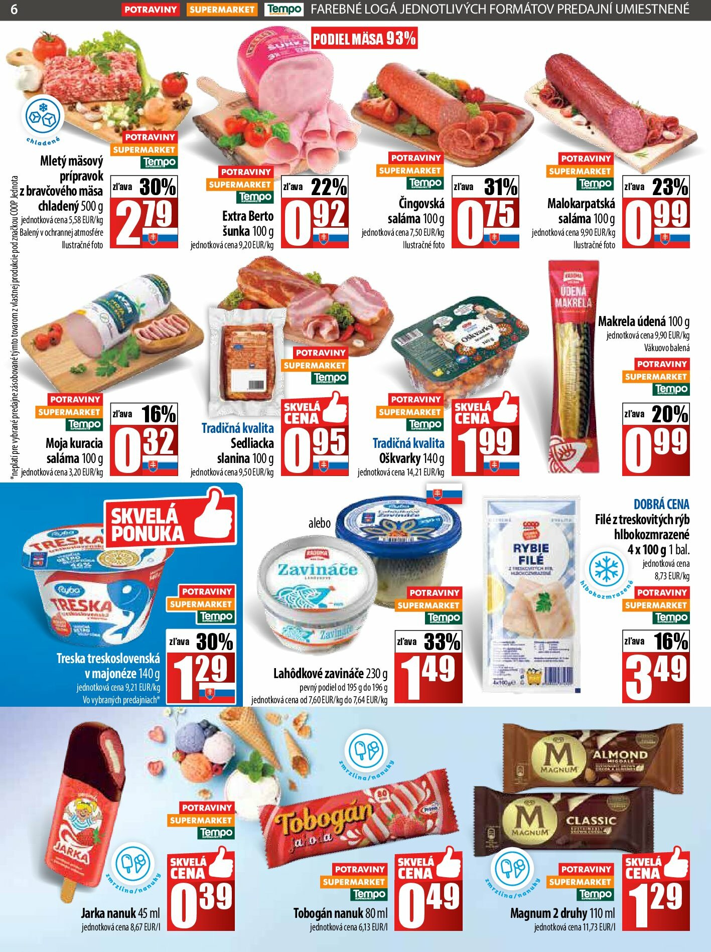 coop-jednota - Leták COOP Jednota platný od 21.08. do 27.08. - page: 6