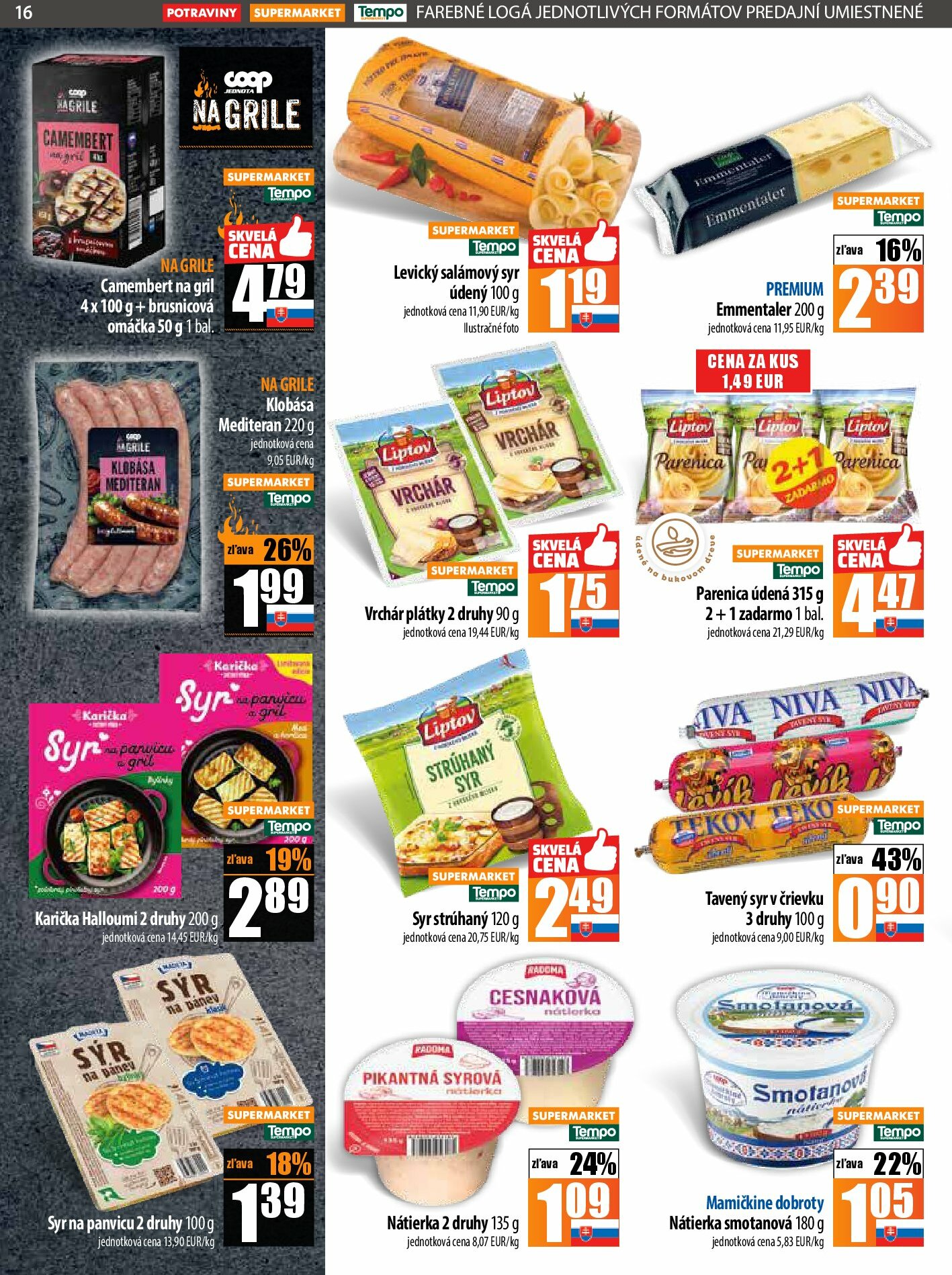 coop-jednota - Leták COOP Jednota platný od 21.08. do 27.08. - page: 16