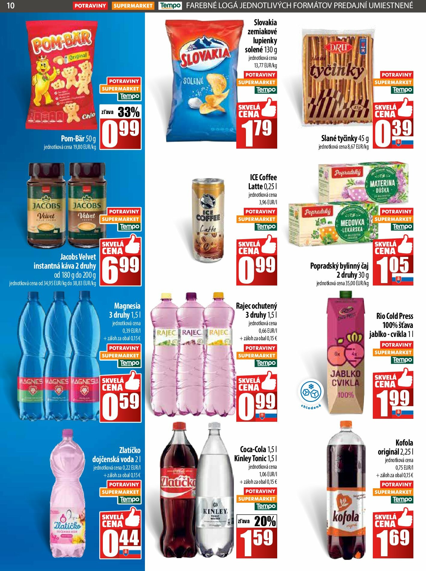 coop-jednota - Leták COOP Jednota platný od 21.08. do 27.08. - page: 10
