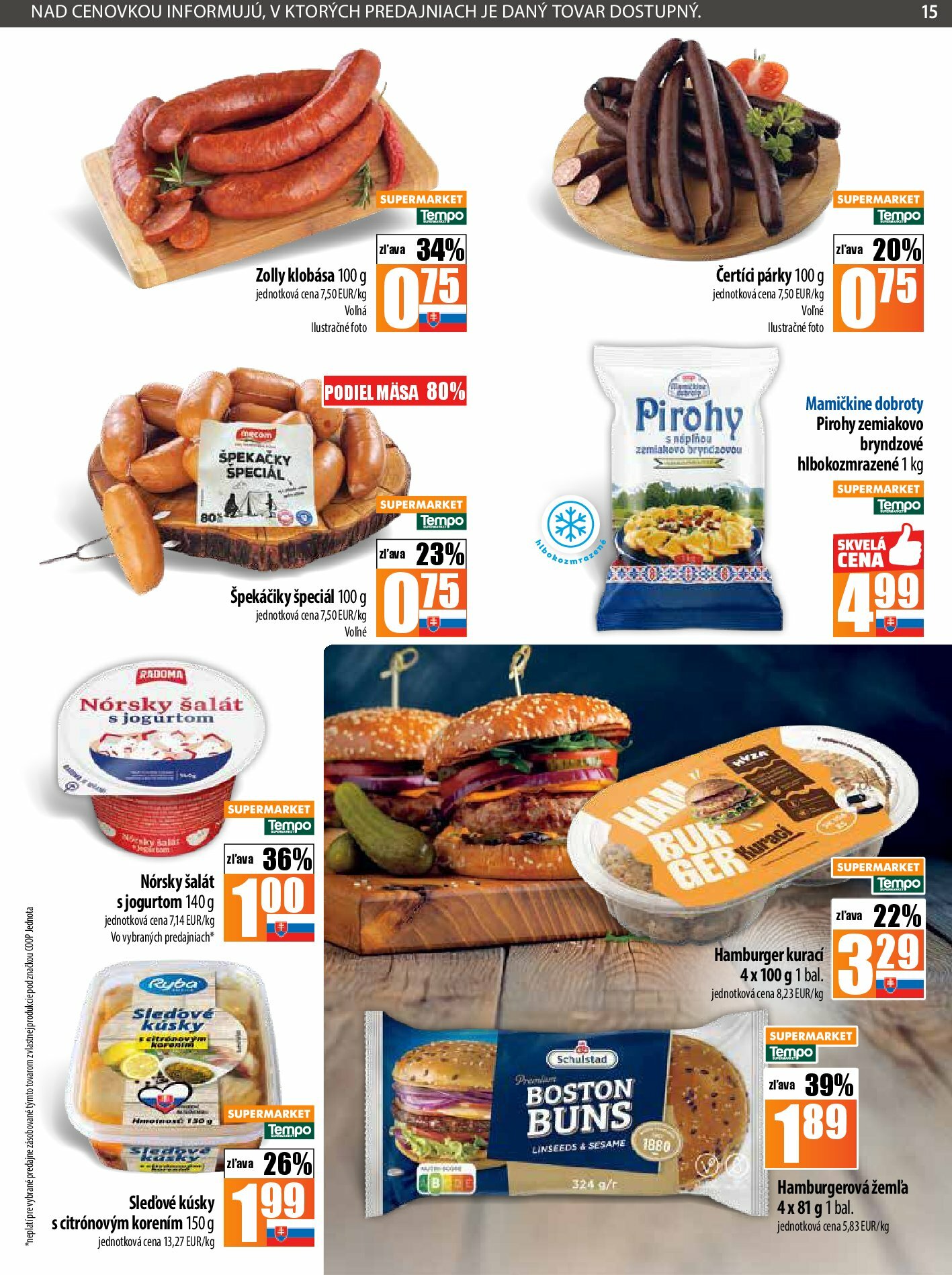 coop-jednota - Leták COOP Jednota platný od 21.08. do 27.08. - page: 15