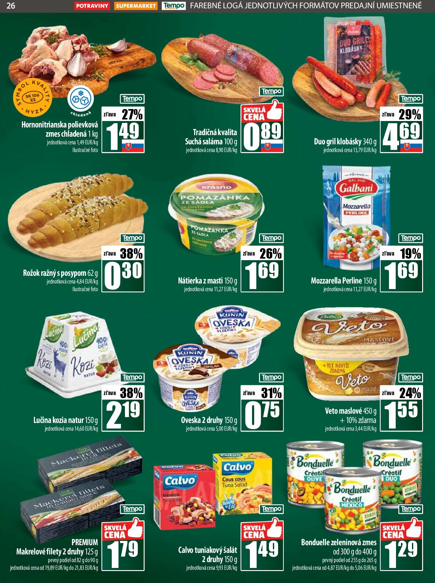 coop-jednota - Leták COOP Jednota platný od 21.08. do 27.08. - page: 26