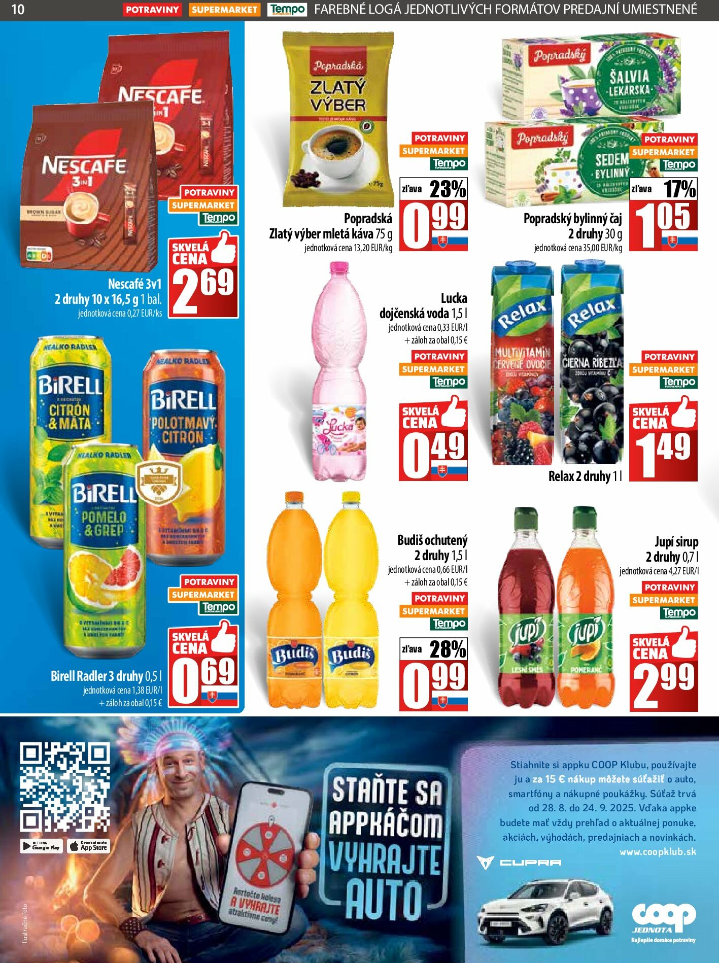 coop-jednota - Leták COOP Jednota platný od 28.08. do 03.09. - page: 10