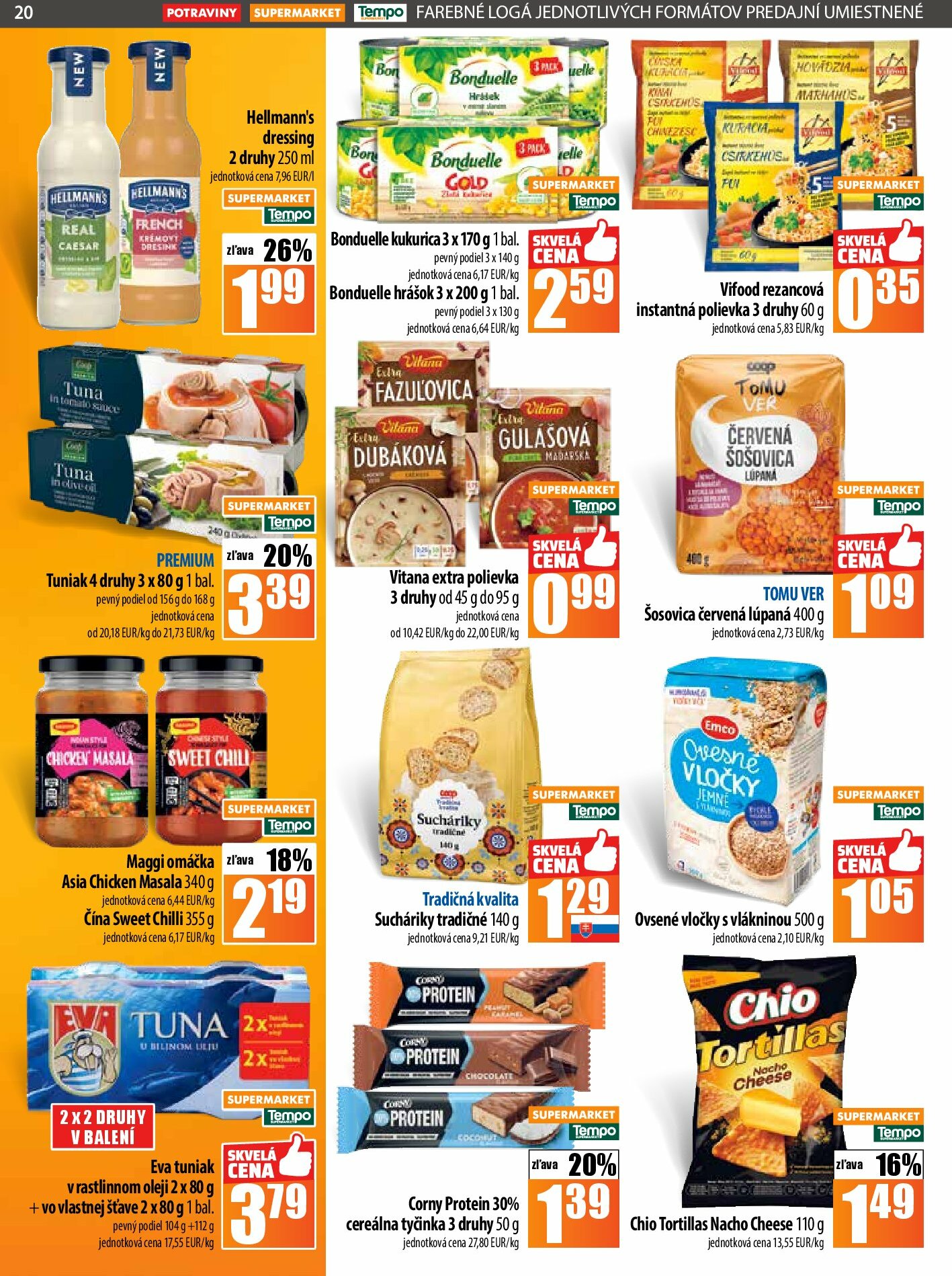 coop-jednota - Leták COOP Jednota platný od 28.08. do 03.09. - page: 20