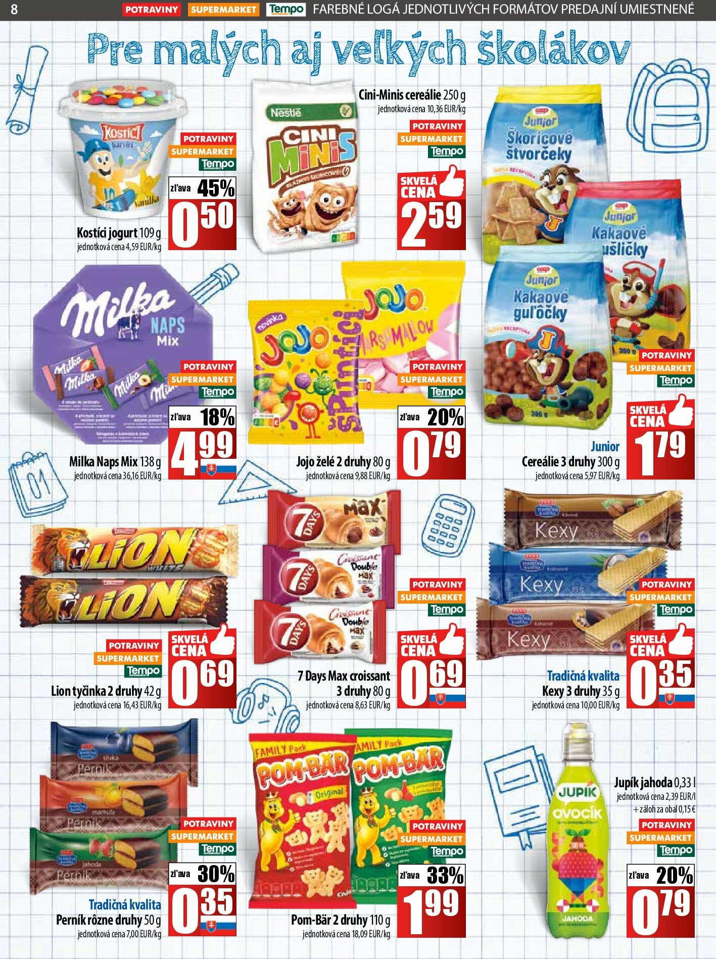 coop-jednota - Leták COOP Jednota platný od 28.08. do 03.09. - page: 8