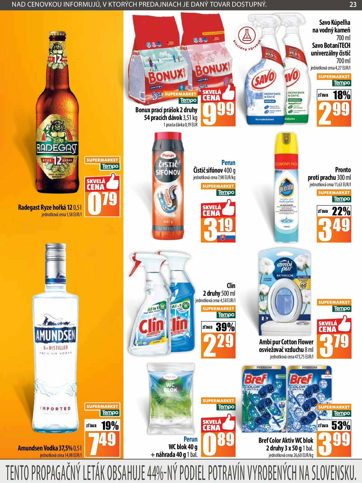 coop-jednota - Leták COOP Jednota platný od 28.08. do 03.09. - page: 23
