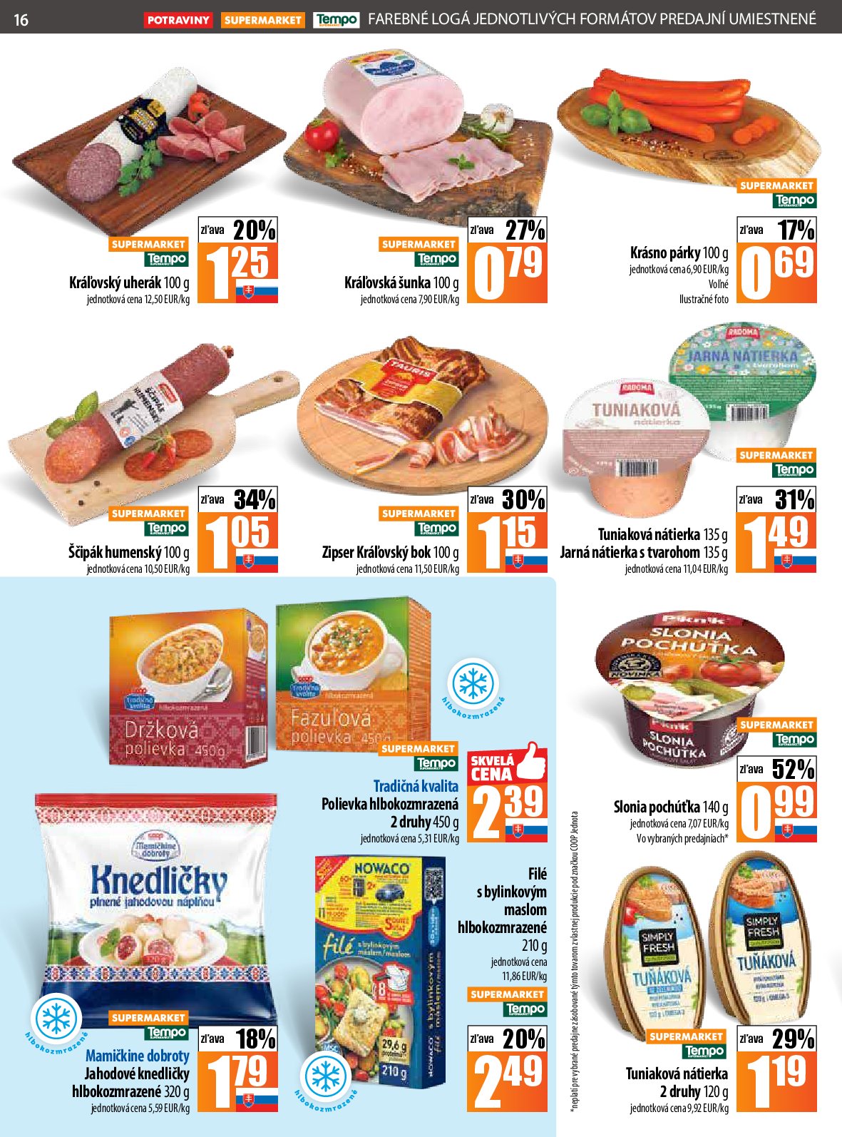 coop-jednota - Leták COOP Jednota platný od 04.09. do 10.09. - page: 16