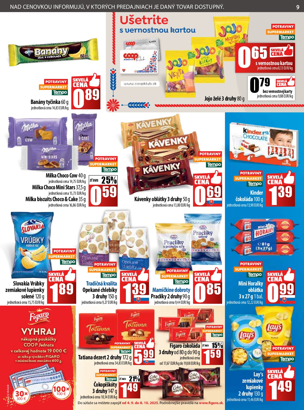 coop-jednota - Leták COOP Jednota platný od 04.09. do 10.09. - page: 9