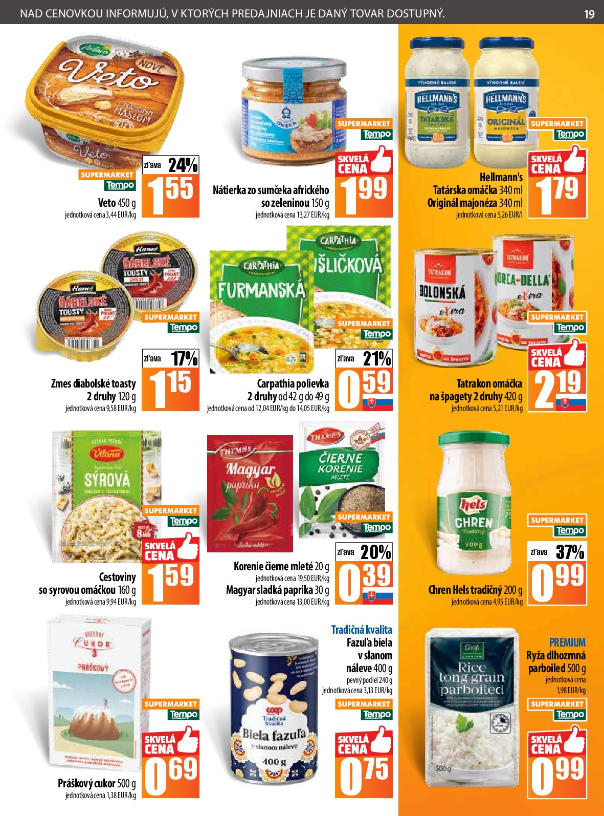 coop-jednota - Leták COOP Jednota platný od 04.09. do 10.09. - page: 19