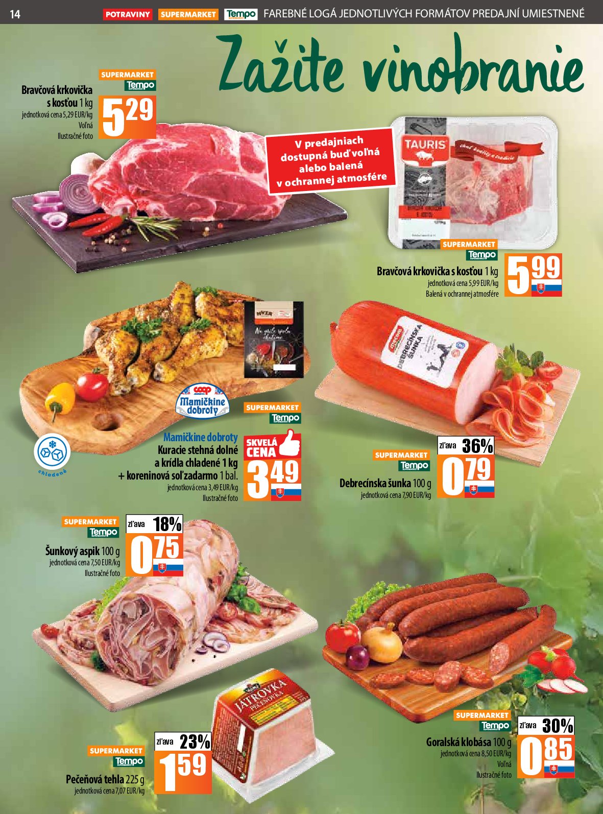 coop-jednota - Leták COOP Jednota platný od 04.09. do 10.09. - page: 14