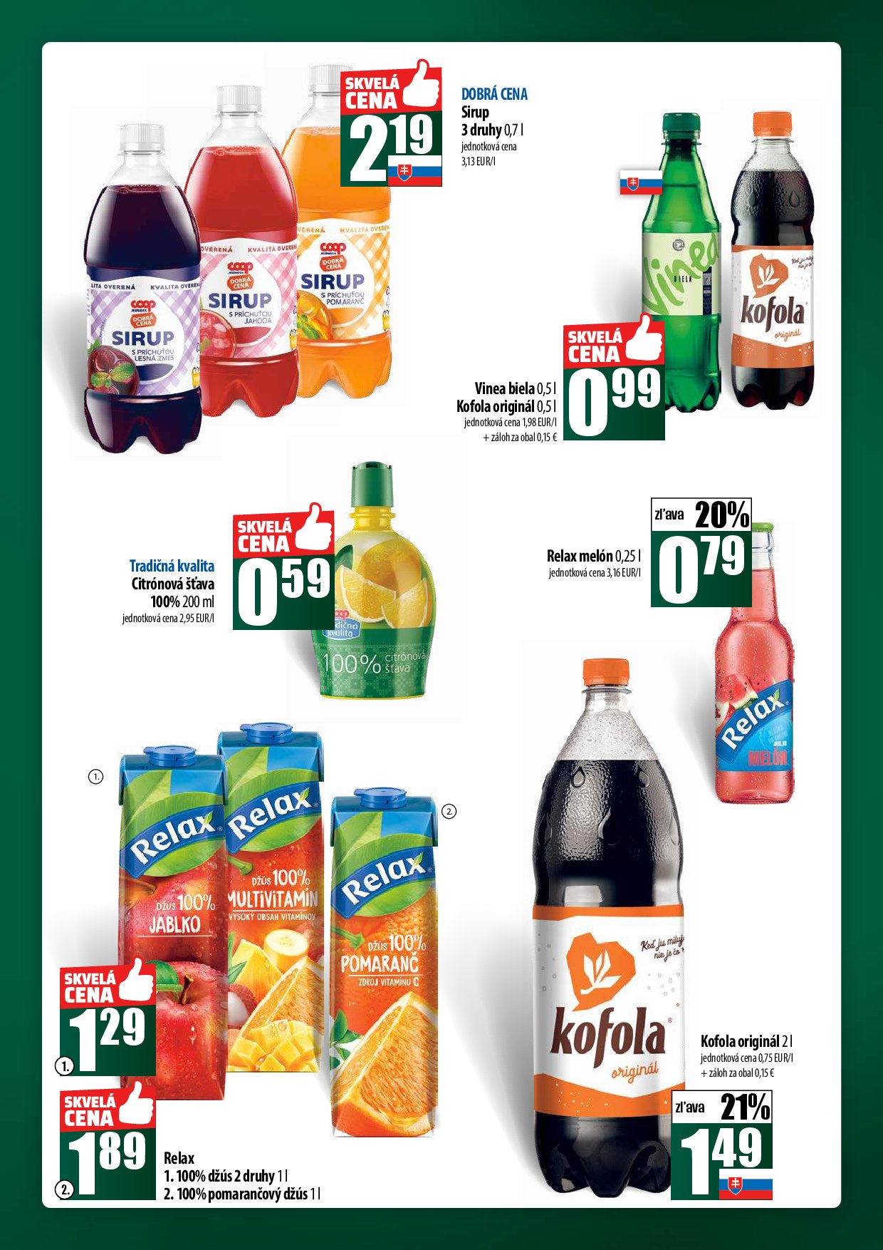 coop-jednota - Leták COOP Jednota - Tempo platný od 04.09. do 10.09. - page: 51