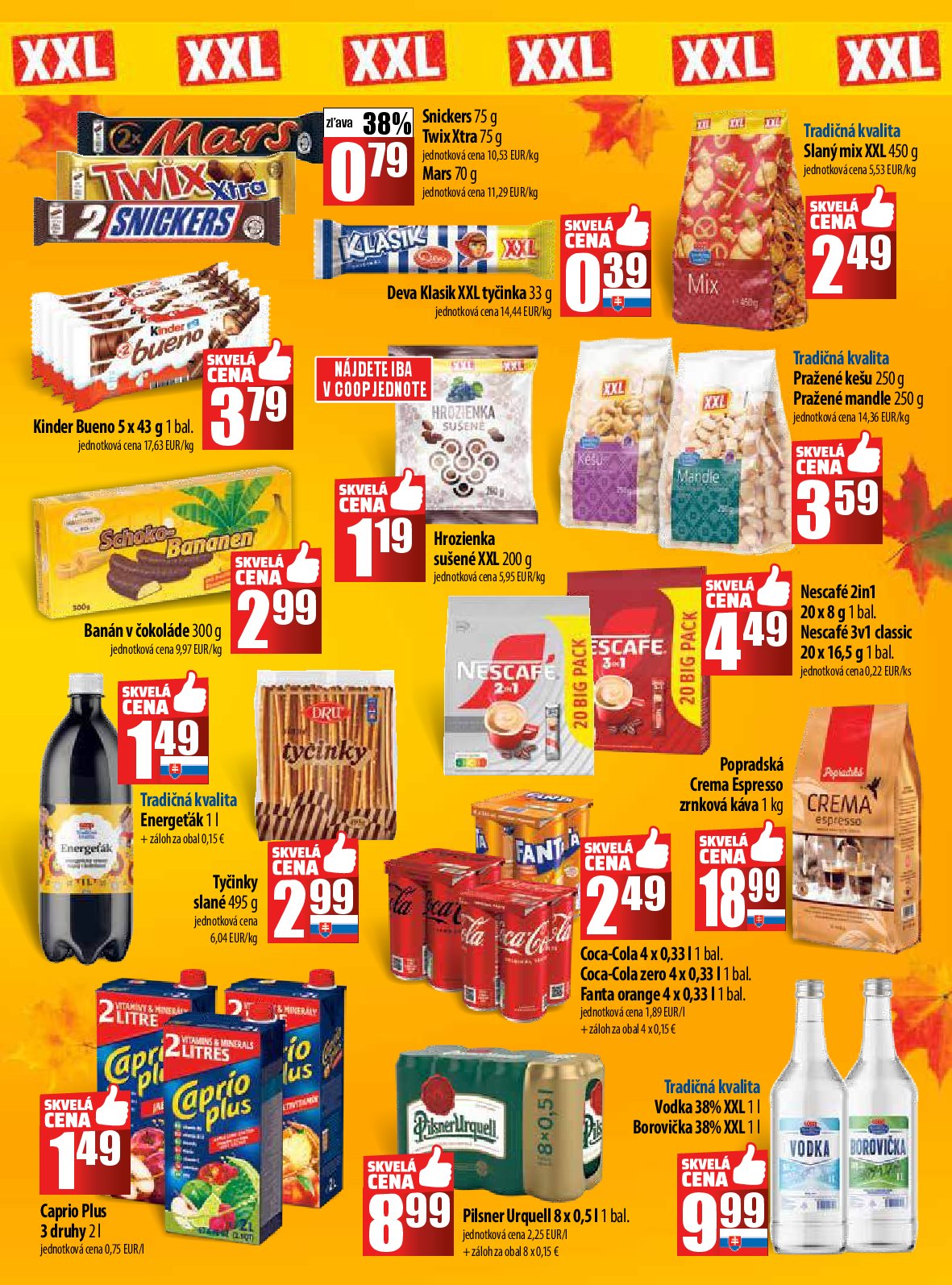 coop-jednota - Leták COOP Jednota - September plný výhodných cien platný od 04.09. do 24.09. - page: 5