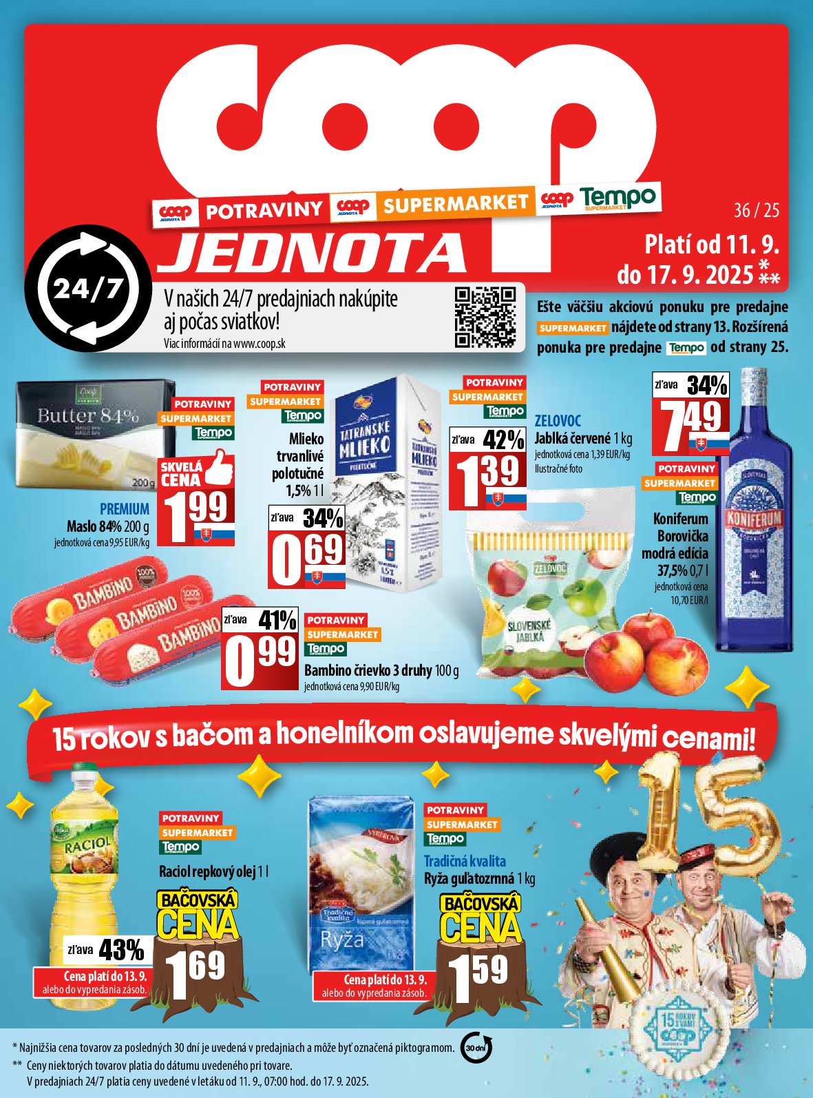 coop-jednota - Leták COOP Jednota platný od 11.09. do 17.09.
