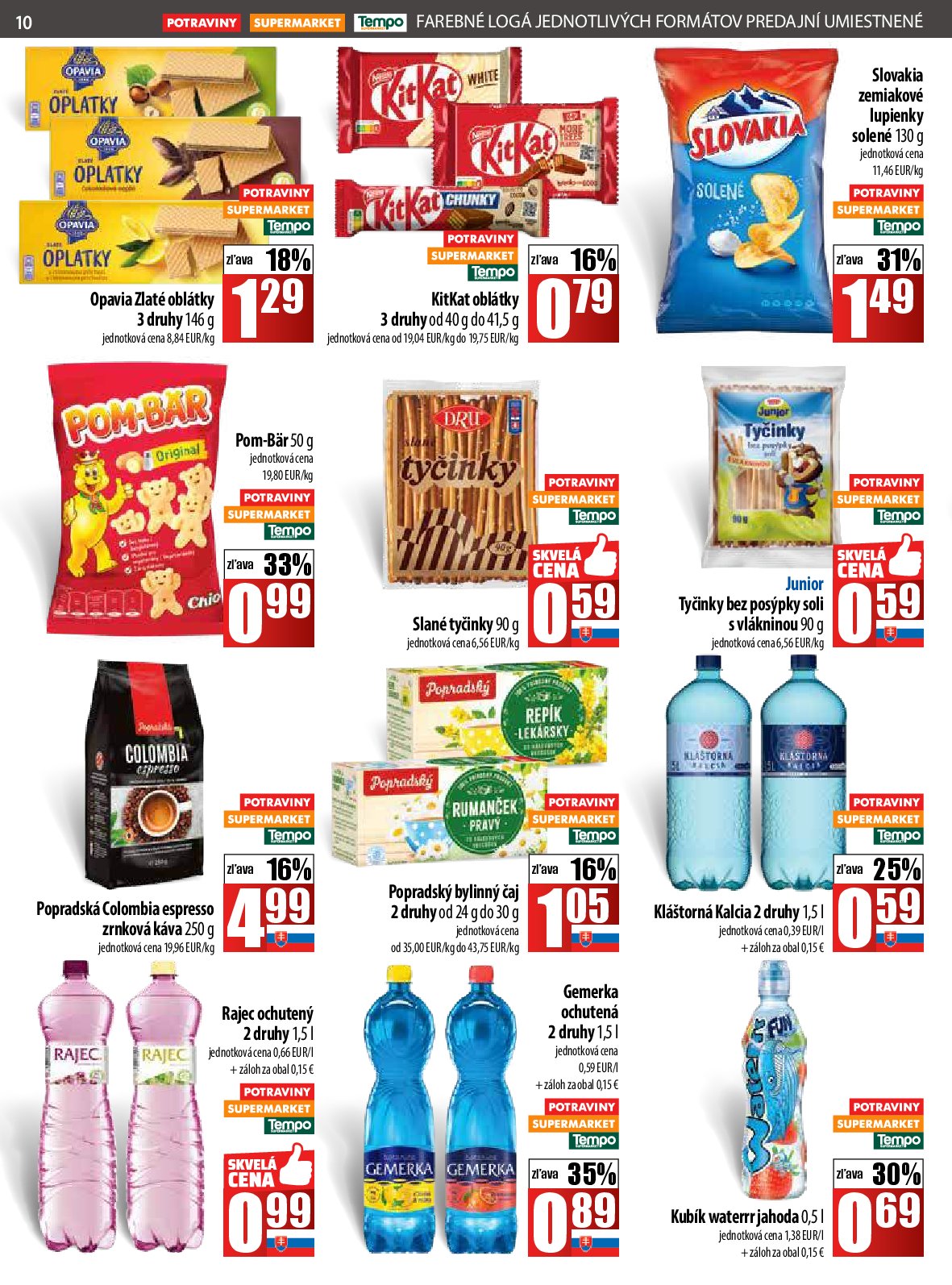 coop-jednota - Leták COOP Jednota platný od 11.09. do 17.09. - page: 10