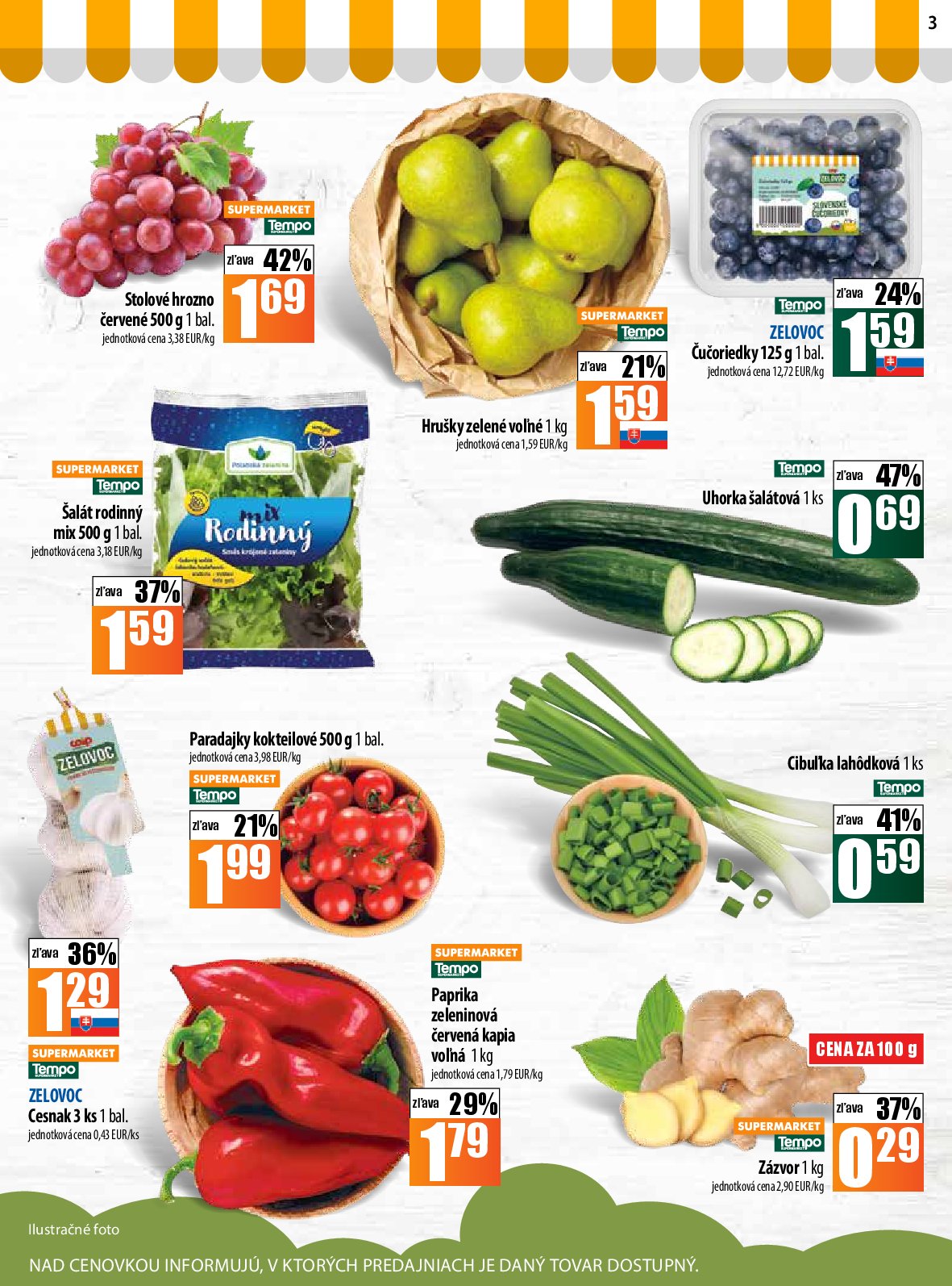 coop-jednota - Leták COOP Jednota platný od 11.09. do 17.09. - page: 3