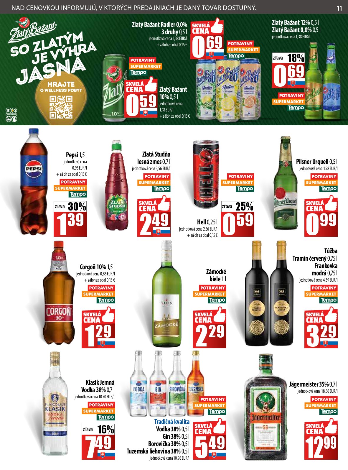 coop-jednota - Leták COOP Jednota platný od 11.09. do 17.09. - page: 11