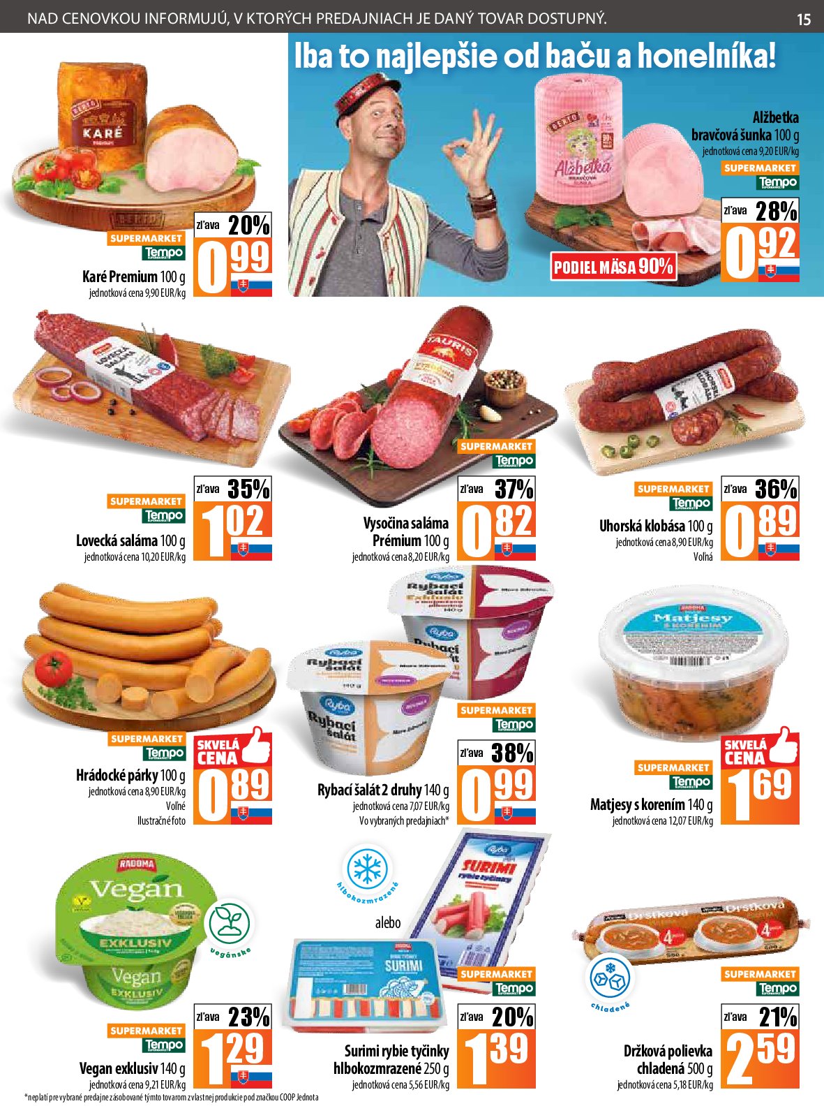 coop-jednota - Leták COOP Jednota platný od 11.09. do 17.09. - page: 15