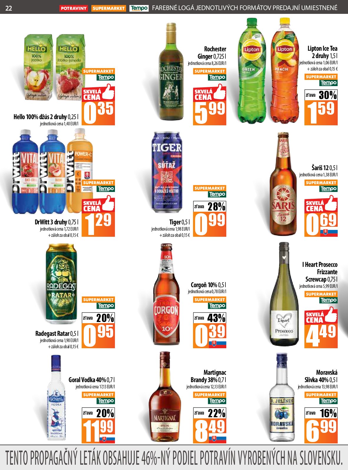 coop-jednota - Leták COOP Jednota platný od 11.09. do 17.09. - page: 22
