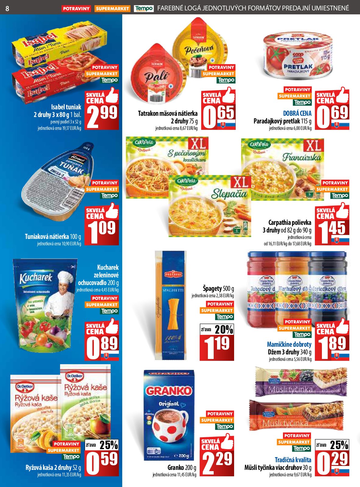 coop-jednota - Leták COOP Jednota platný od 11.09. do 17.09. - page: 8