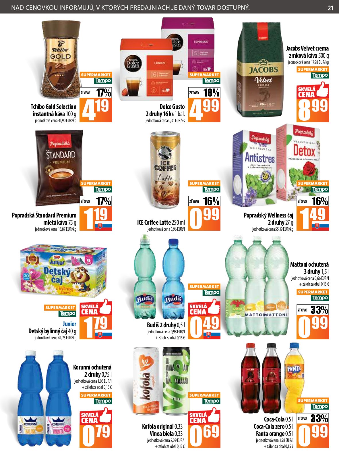 coop-jednota - Leták COOP Jednota platný od 11.09. do 17.09. - page: 21
