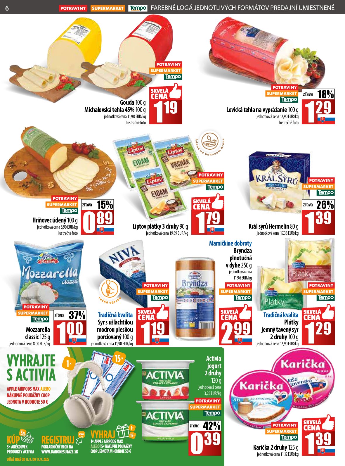 coop-jednota - Leták COOP Jednota platný od 11.09. do 17.09. - page: 6