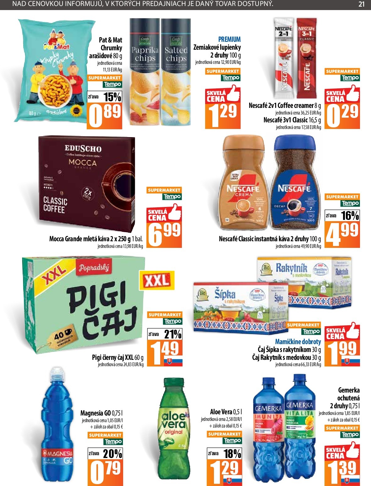 coop-jednota - Leták COOP Jednota platný od 18.09. do 24.09. - page: 21