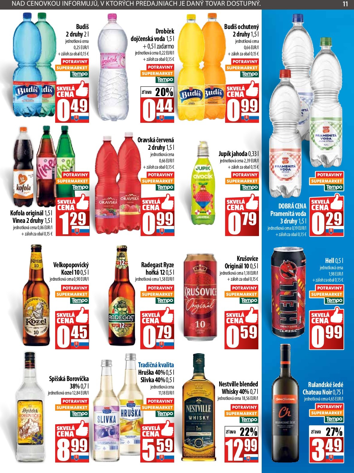 coop-jednota - Leták COOP Jednota platný od 18.09. do 24.09. - page: 11