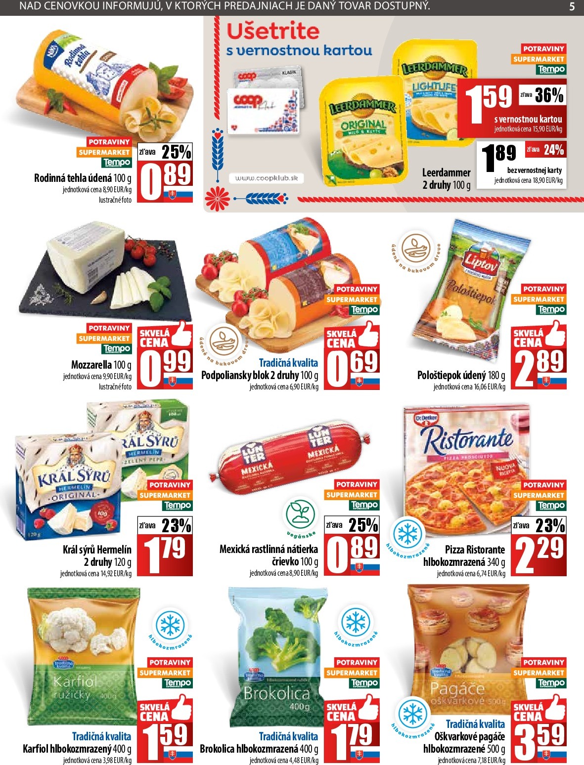 coop-jednota - Leták COOP Jednota platný od 18.09. do 24.09. - page: 5
