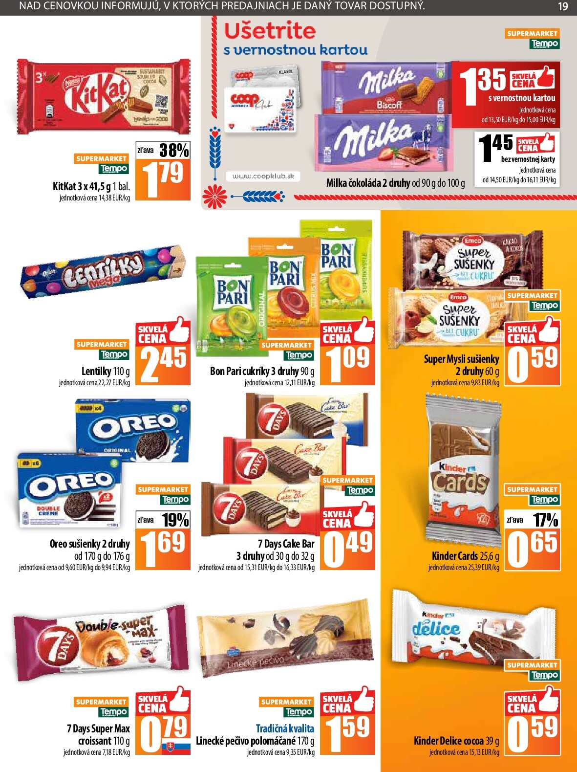 coop-jednota - Leták COOP Jednota platný od 25.09. do 01.10. - page: 19