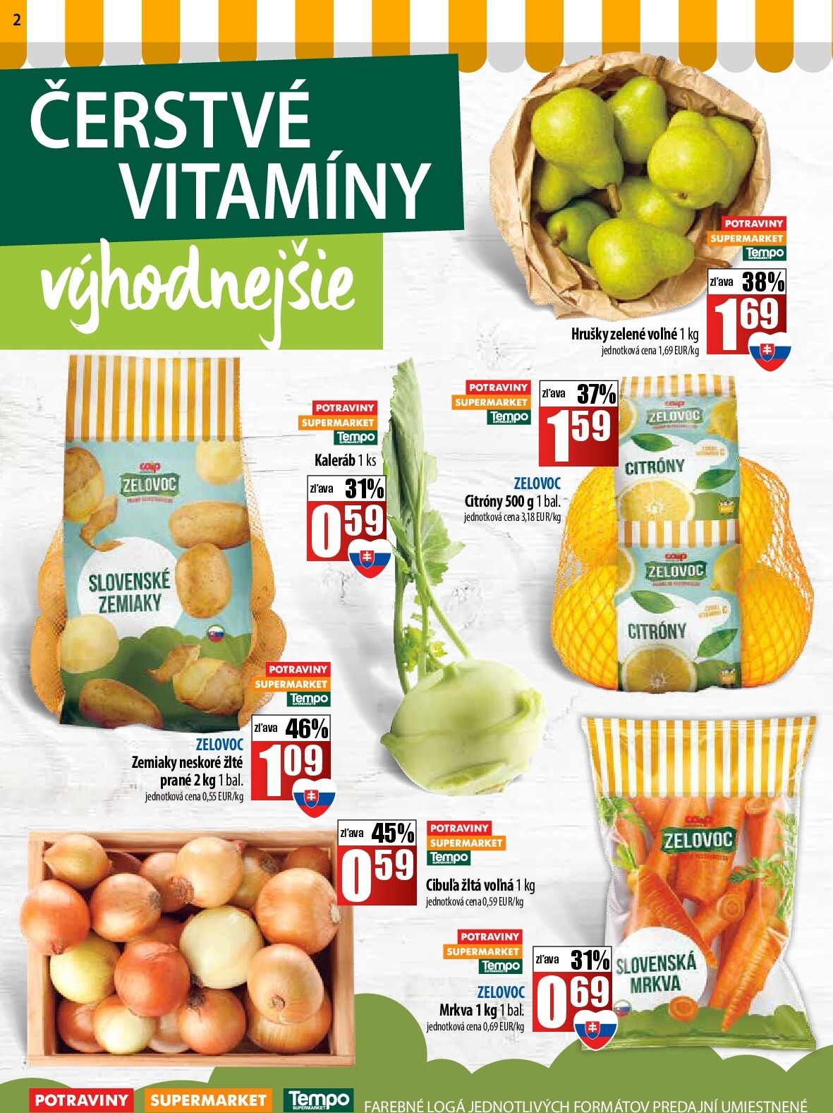 coop-jednota - Leták COOP Jednota platný od 25.09. do 01.10. - page: 2