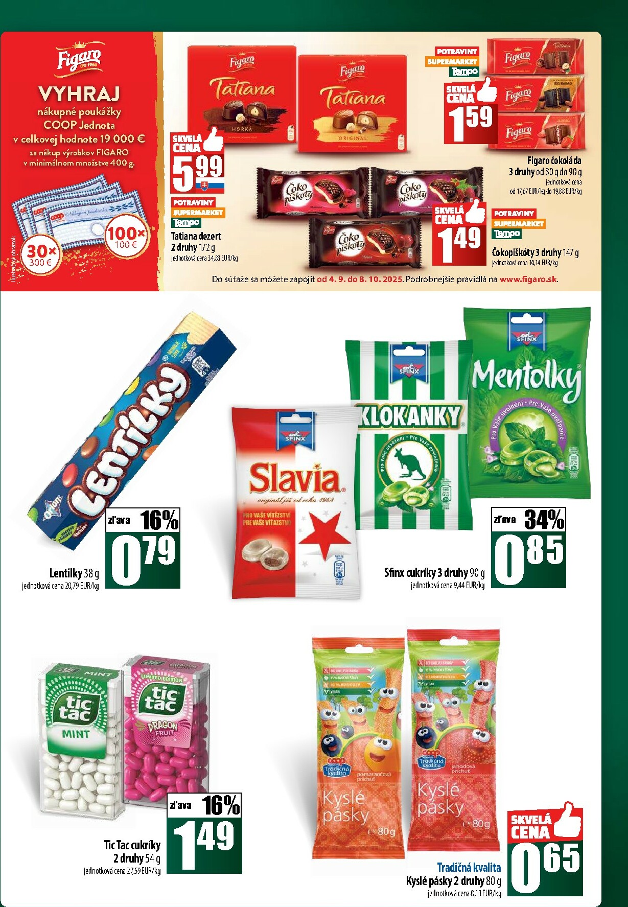 coop-jednota - Leták COOP Jednota - Tempo platný od 02.10. do 08.10. - page: 39