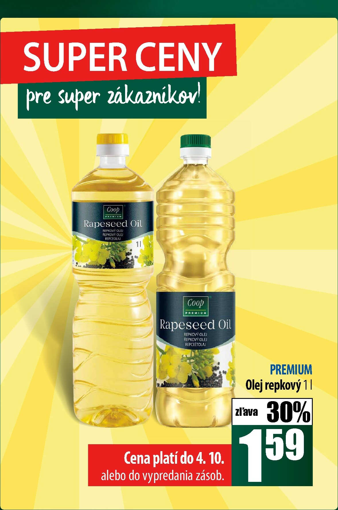 coop-jednota - Leták COOP Jednota - Tempo platný od 02.10. do 08.10. - page: 30