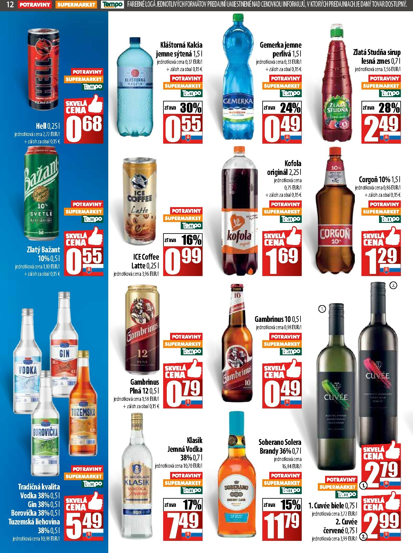 coop-jednota - Leták COOP Jednota platný od 02.10. do 08.10. - page: 12