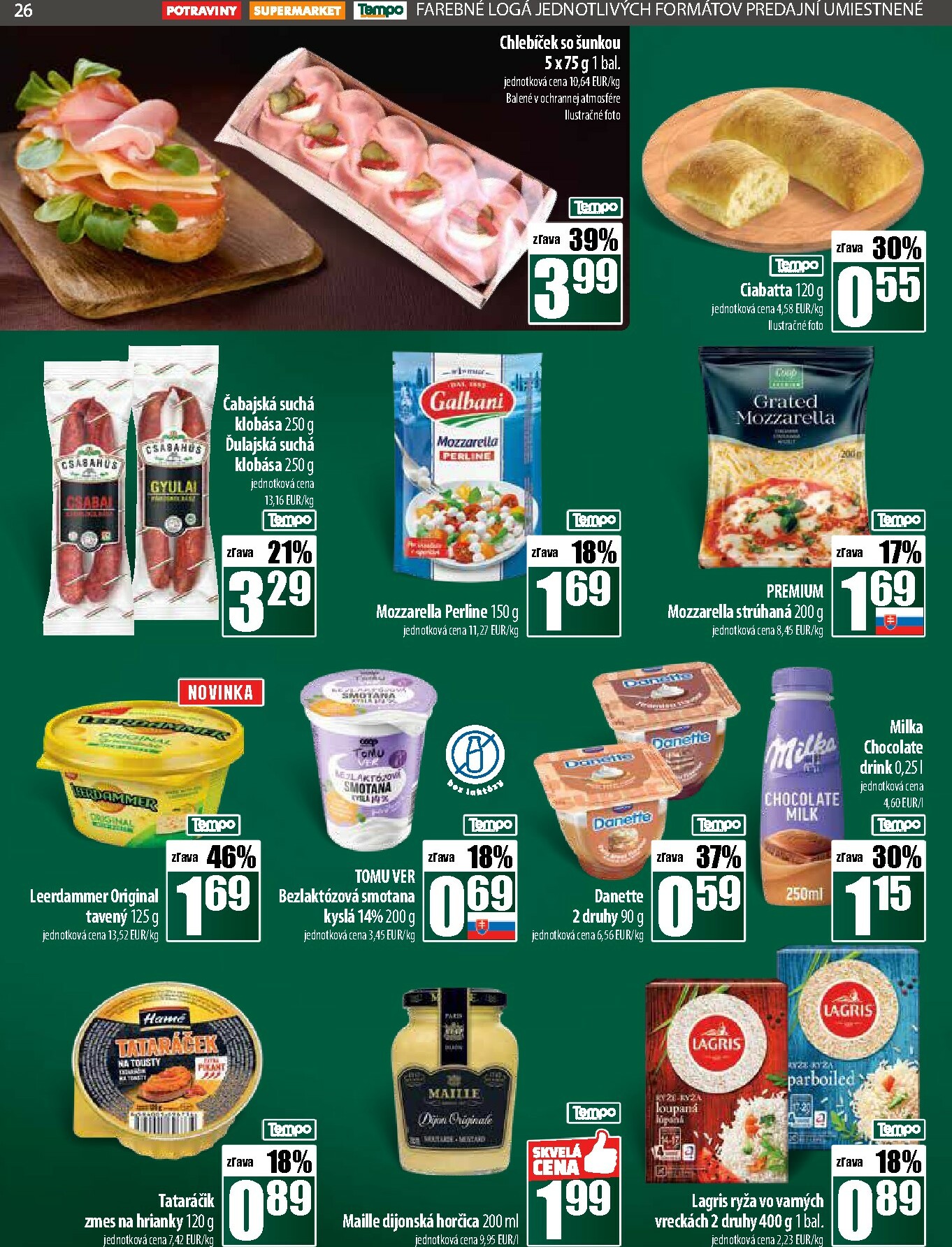 coop-jednota - Leták COOP Jednota platný od 02.10. do 08.10. - page: 26