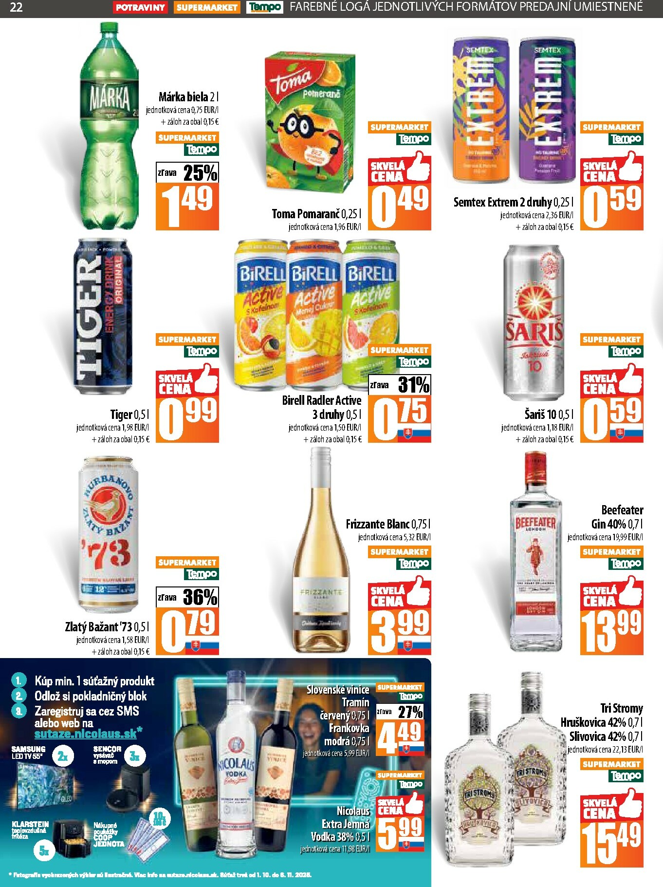 coop-jednota - Leták COOP Jednota platný od 02.10. do 08.10. - page: 22