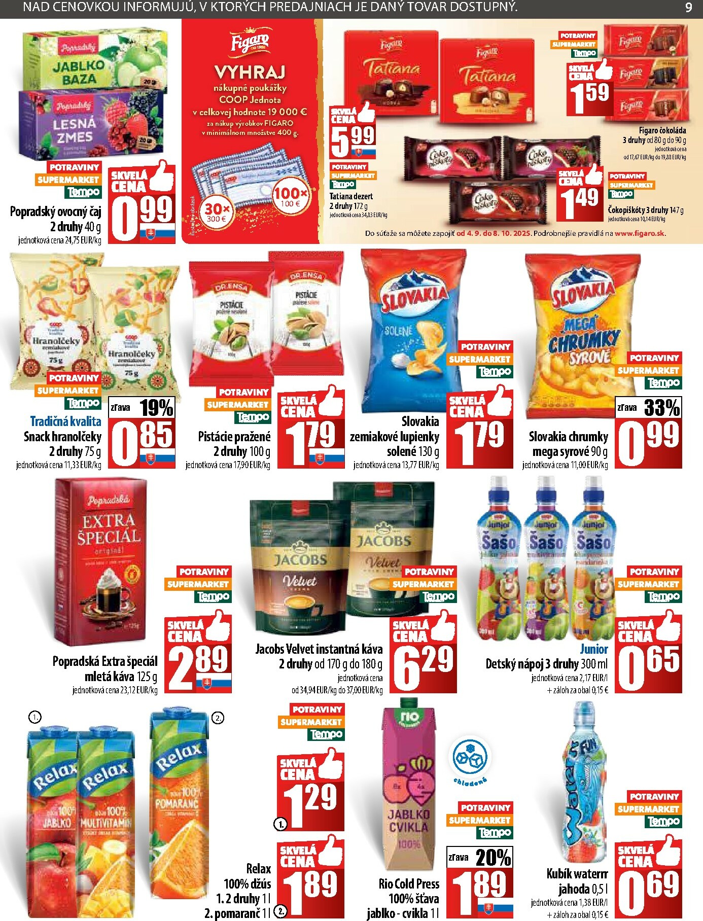 coop-jednota - Leták COOP Jednota platný od 02.10. do 08.10. - page: 9