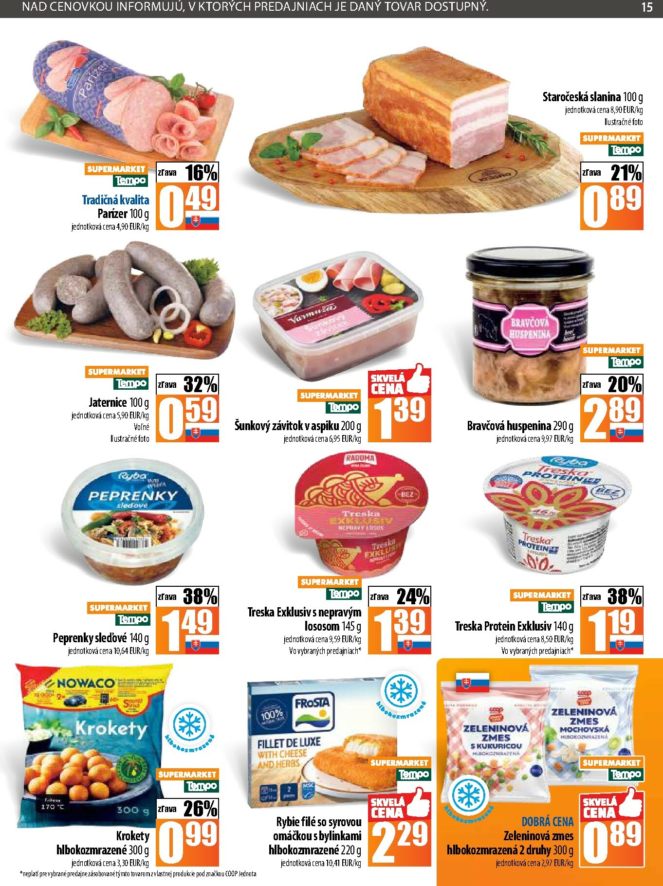 coop-jednota - Leták COOP Jednota platný od 02.10. do 08.10. - page: 15