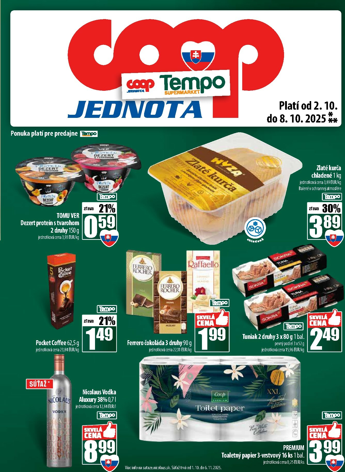 coop-jednota - Leták COOP Jednota platný od 02.10. do 08.10. - page: 25