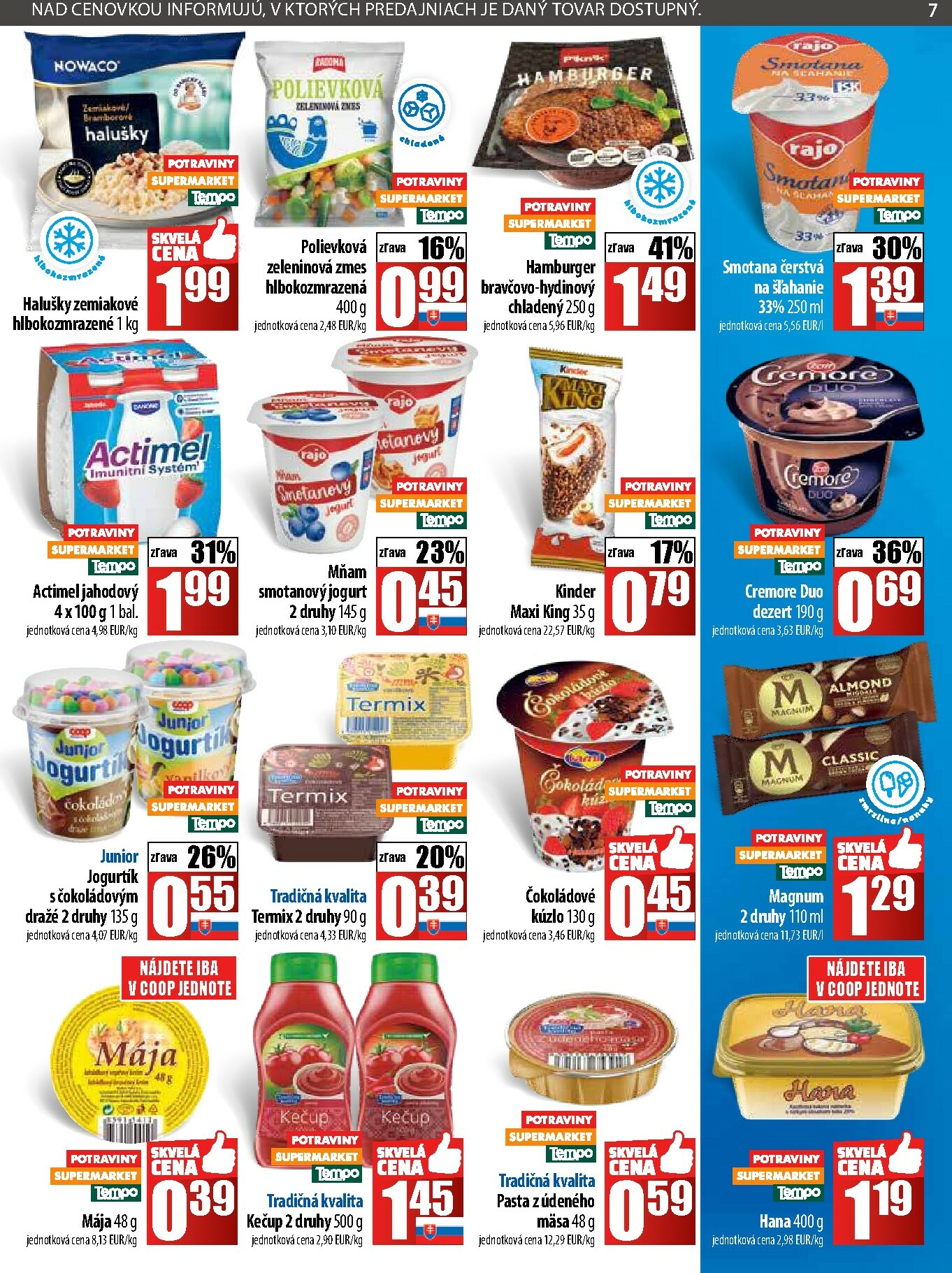 coop-jednota - Leták COOP Jednota platný od 02.10. do 08.10. - page: 7